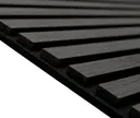 HORI WALL Akustik Dekor Wandpaneele Black Oak quadratisch 7