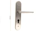 HORI Schallschutztür Wohnungseingangstür Weißlack RAL9010 SK1 Eckkante Vollspan Komplettset 10
