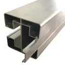 HORI Design WPC Sichtschutzzaun Stecksystem Nutleiste 5