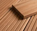 HORI Terrassendielen Komplettset Bangkirai Standard grob/fein 25 x 145 mm 2