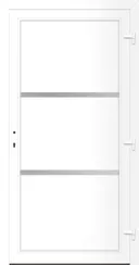 HORI Kunststoff Haustür Line ohne Türgriff 1