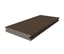 HORI Terrassendiele WPC Massiv Co-Extrudiert tiefe Struktur 22,5 x 138 mm Dunkelbraun 1