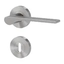 GRIFFWERK Türgriff Leaf Light Sieger Design samtgrau 1