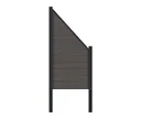 NewTechWood WPC Sichtschutzzaun Stecksystem Portland 0