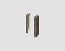 EGGER Endstück Cubical Eiche anthrazit 6 cm 0
