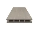 NewTechWood Terrassendielen WPC Hohlkammer Antique Holzstruktur gebürstet / glatt gebürstet Co-Extrudiert 22,5 x 145 mm 1