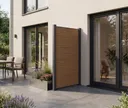 NewTechWood WPC Sichtschutzzaun Stecksystem Modena Rhombus 4