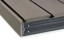Lignodur terrafina Abschlussblende Terrafina Graphit 1