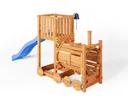 HORI Spielturm Loco Teak 4