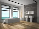 DOMIZIL PVC freier Klick-Designboden Aqua Hickory natur Landhausdiele 4