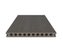 NewTechWood Terrassendielen WPC Hohlkammer Gigante Oldwood Silver Gray Holzstruktur gebürstet / glatt gebürstet Co-Extrudiert 22,5 x 210 mm 1