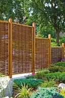 TETZNER & JENTZSCH Sichtschutzzaun Fako Weidengeflechtzaun 1