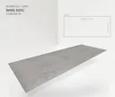 MODEE Wandverkleidung 2800 x 1175 x 4 mm Platte Stone Essence Monreale Grey mit Naturstruktur 2