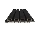 NewTechWood WPC Fassadenprofil Castellatio PRO35 33 x 215 mm Ebony 0