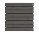 HORI WPC Fassadenprofil Rhombus Premium Medium 33 x 181 mm grau 2
