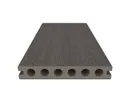 NewTechWood Terrassendielen WPC Hohlkammer Deluxe Silver Gray Holzstruktur gebürstet / glatt gebürstet Co-Extrudiert 22,5 x 138 mm 3