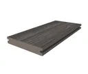 HORI Terrassendiele WPC Massiv Co-Extrudiert tiefe Struktur 22,5 x 138 mm Grau 1