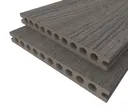 HORI Terrassendiele WPC Hohlkammer Wood Feeling Co-Extrudiert 22,5x210mm grau 0