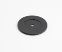 HORI Unterlegscheibe Edelstahl Black Frosted, für Wandstopper 0
