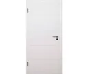 HORI Schallschutz Wohnungseingangstür Valencia Weißlack RAL9010 SK1 Eckkante Vollspan 0