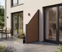 NewTechWood WPC Sichtschutzzaun Stecksystem Portland Schrägelement 1
