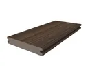 HORI Terrassendiele WPC Massiv Co-Extrudiert tiefe Struktur 22,5 x 138 mm Dunkelbraun 2