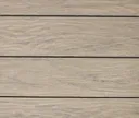 HORI Terrassendielen WPC Maui Massiv beige tiefe Holzstruktur + geriffelt 21 x 143 mm 5