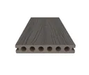NewTechWood Terrassendielen WPC Hohlkammer Deluxe Oldwood Teak Holzstruktur gebürstet / glatt gebürstet Co-Extrudiert 22,5 x 138 mm 2
