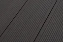 Kovalex Terrassendielen Komplettset WPC Kammerprofil Exklusiv Graubraun mattiert 26 x 145 mm 2