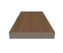 NewTechWood Verkleidungsbretter WPC Massiv Teak Holzstruktur gebürstet / glatt gebürstet Co-Extrudiert 22,5 x 138 mm 1