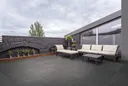 HORI Terrassenplatten Quarz anthrazit Feinsteinzeug Steinoptik 1
