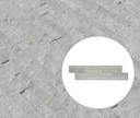 HORI Wandverkleidung Natursteinverblender Mont Blanc Kristall Weiß 0