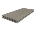 HORI Terrassendiele WPC Hohlkammer Wood Feeling Co-Extrudiert 22,5x138mm hellgrau 2