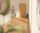 HORI Schallschutztür Wohnungseingangstür CPL Wildeiche quer SK1 Designkante Vollspan 6