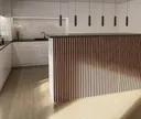 HORI WALL Akustik SlimLine Dekor Wandpaneele Walnut 4
