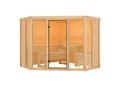 Karibu System-Sauna Alcinda 2 Eckeinstieg 68 mm 3