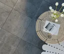 HORI Terrassenplatten Gris Feinsteinzeug Steinoptik 4