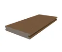HORI Terrassendiele WPC Massiv Co-Extrudiert tiefe Struktur 22,5 x 138 mm Naturbraun 2