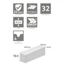 EGGER Laminat NatureSense Herringbone EL2161 Newport Eiche creme 5