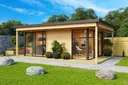 Lasita Maja Gartenhaus Domeo Loggia 2