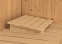 Karibu System-Sauna Siirin Eckeinstieg 68 mm 10