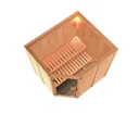 Karibu System-Sauna Siirin Eckeinstieg 68 mm 3