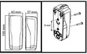 Lichtschranke BFT DESME A15 0