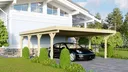 Karibu Doppelcarport Classic 2