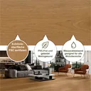 HWZ Klick-Furnierparkettboden PVC-frei, Ökobesserboden Susify, Landhausdiele Eiche Weiß 2