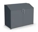 HORI Fahrradbox 200 x 100 x 157 cm Anthrazit 4