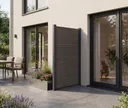 NewTechWood WPC Sichtschutzzaun Stecksystem Modena Rhombus 1
