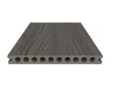 NewTechWood Terrassendielen WPC Hohlkammer Gigante Silver Gray Holzstruktur gebürstet / glatt gebürstet Co-Extrudiert 22,5 x 210 mm 2