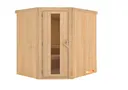 Karibu System-Sauna Lilja Eckeinstieg 68 mm 1