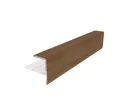 NewTechWood Castellation PRO Endprofil coextrudiert Teak 0